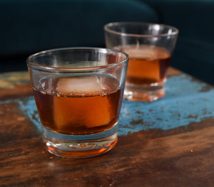 two round rock glasses