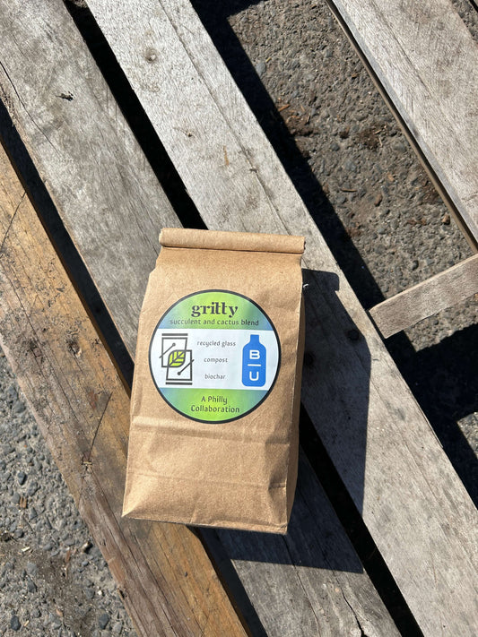 bad of gritty cactus and succulent blend