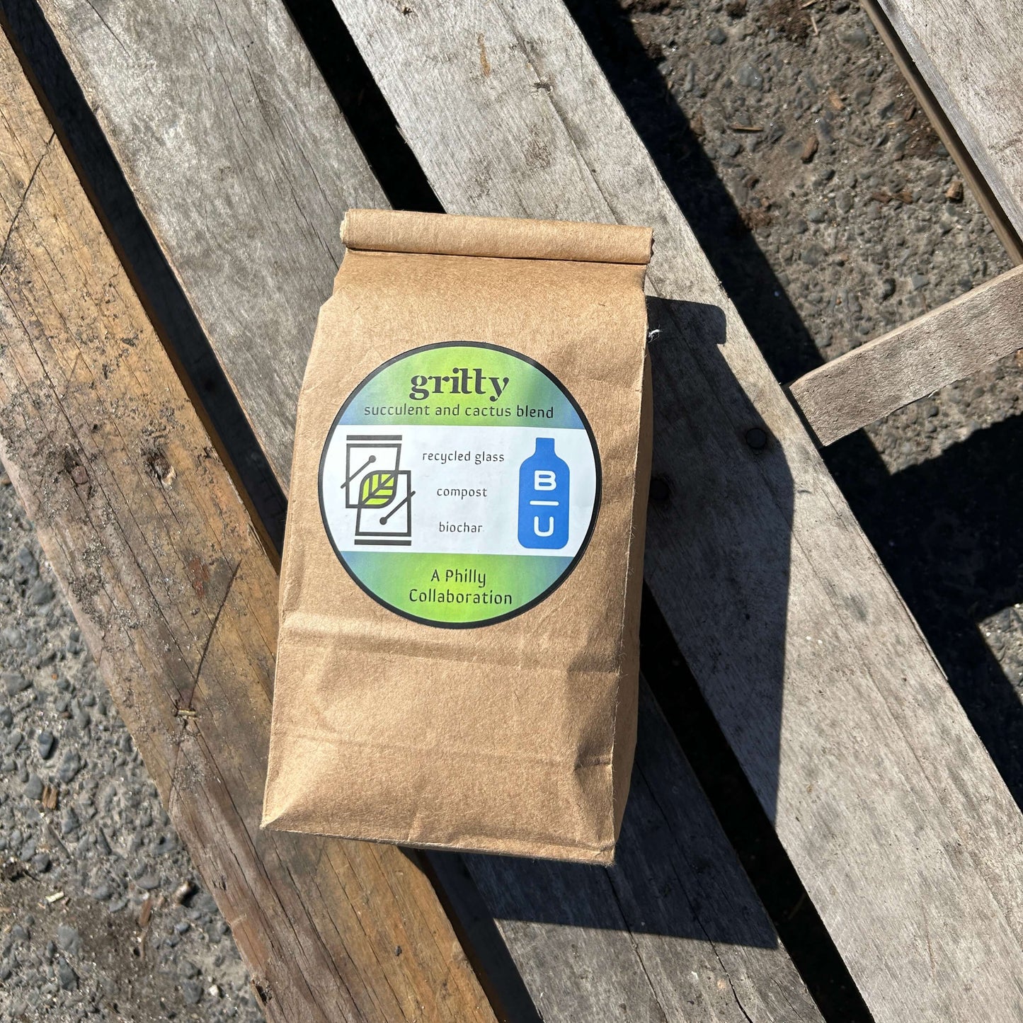bag of gritty cactus and succulent blend
