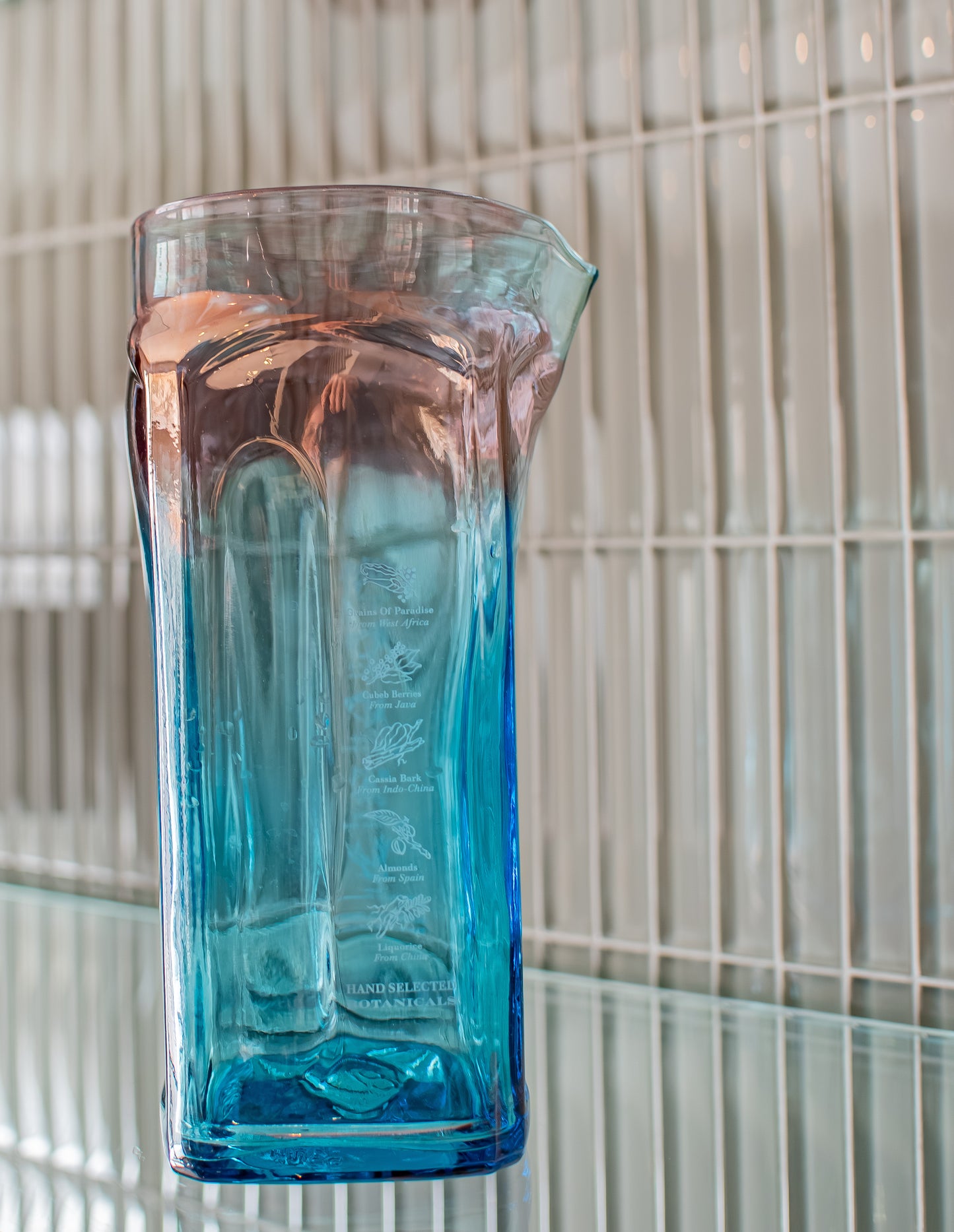 Sapphire Sunrise Pitcher