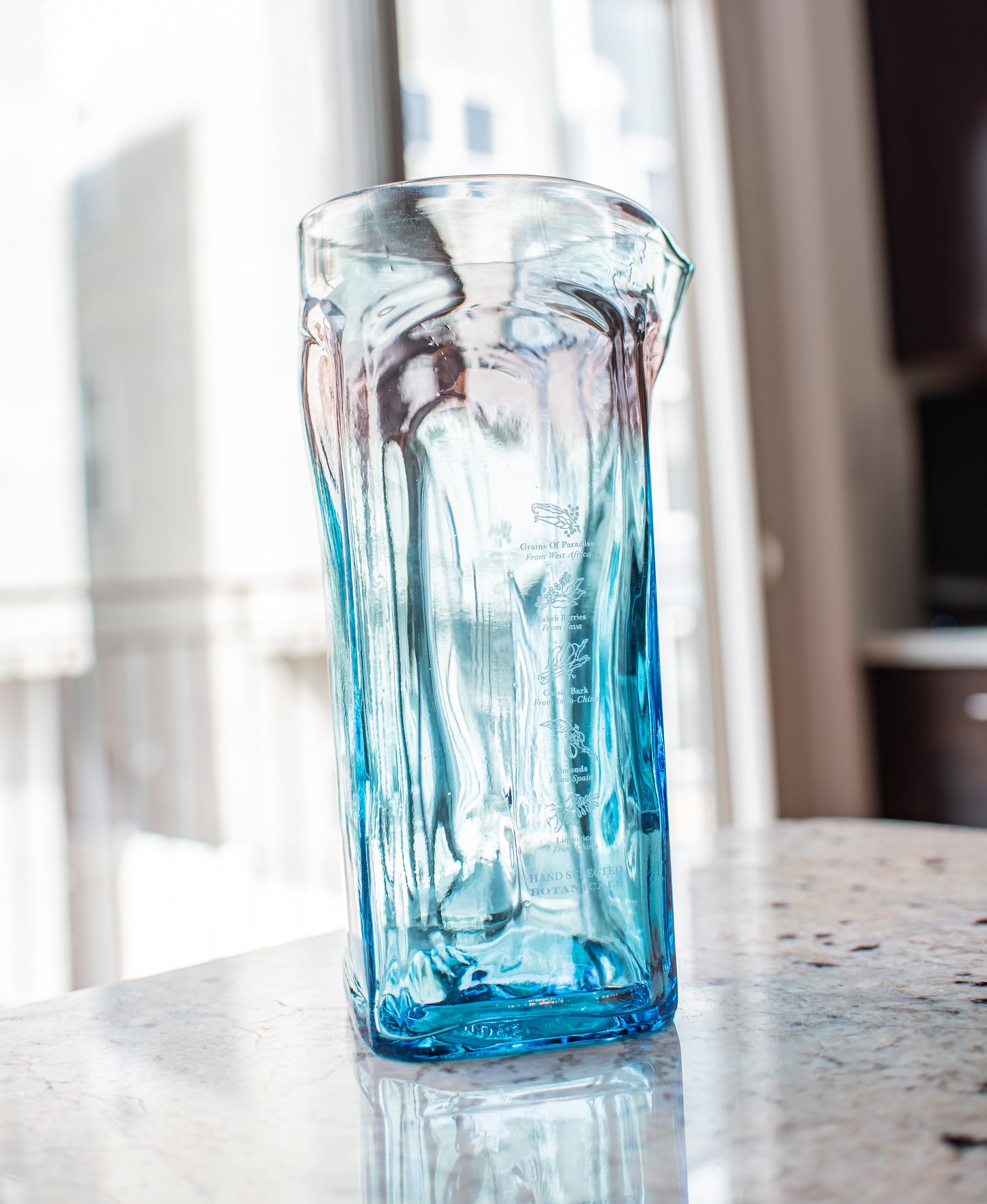 Sapphire Sunrise Pitcher