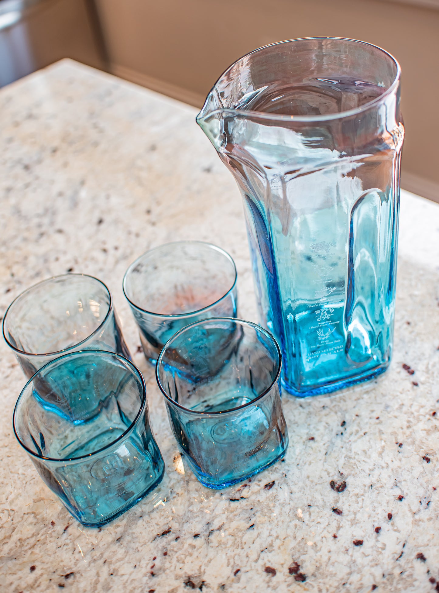 Sapphire Sunrise Pitcher