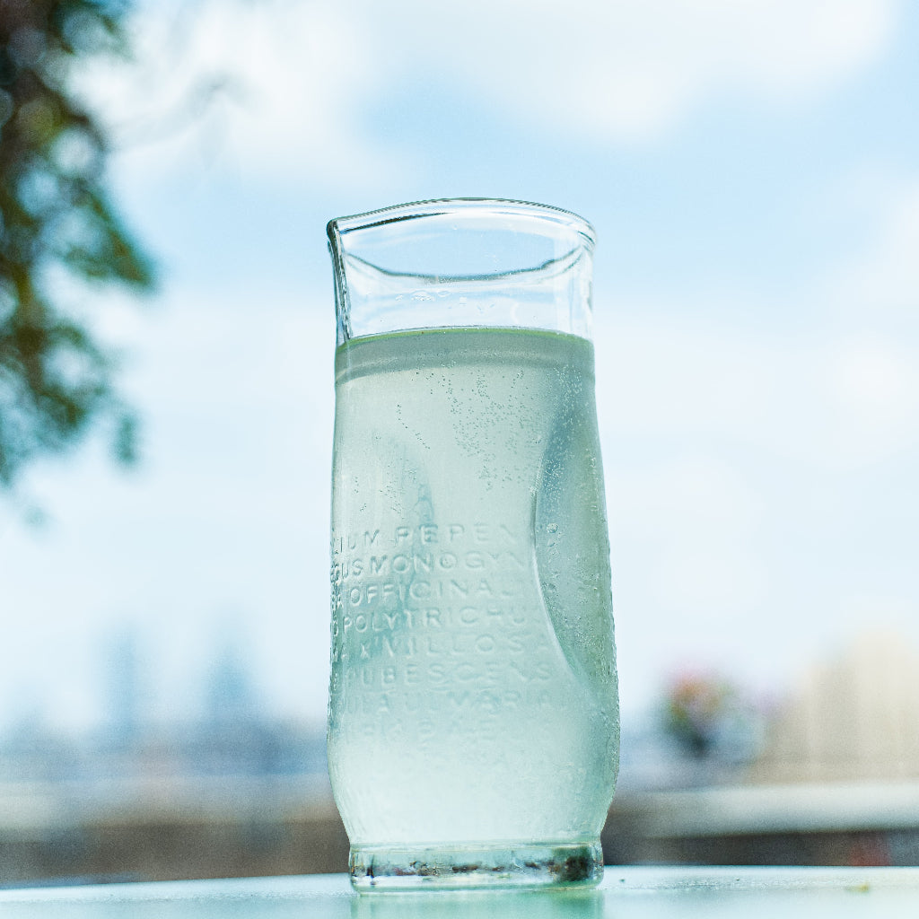 clear pitcher outside
