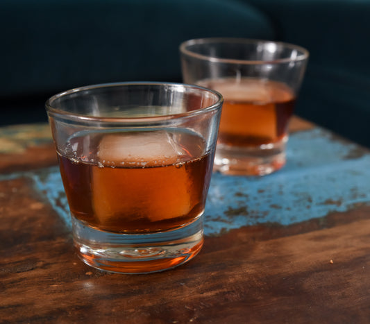 two round rock glasses