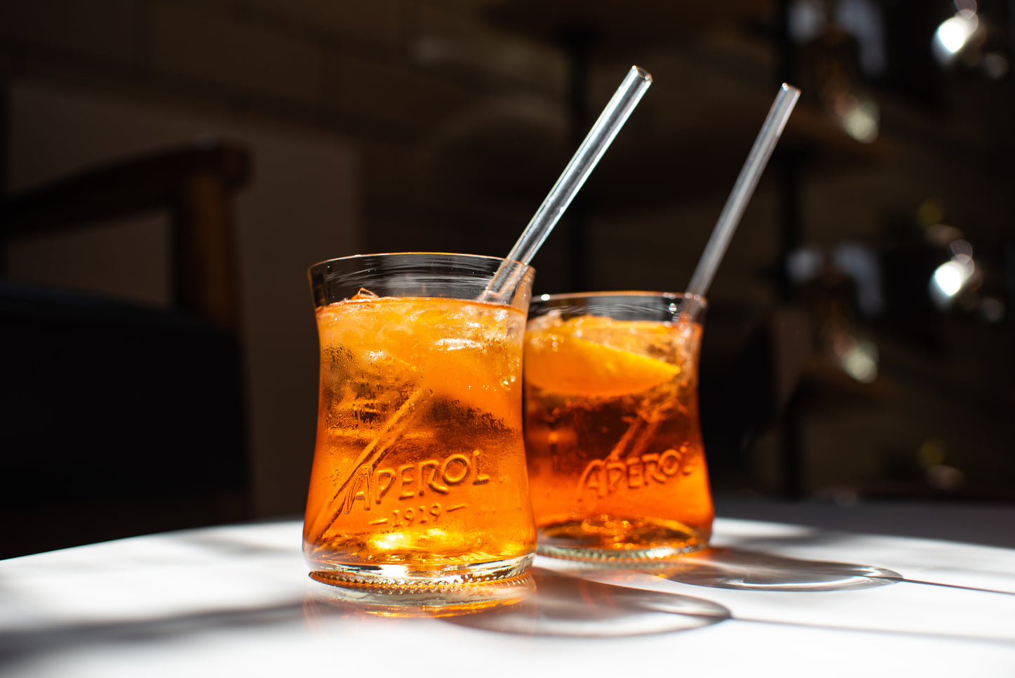 Aperol - Large Spritz Glass : The Whisky Exchange