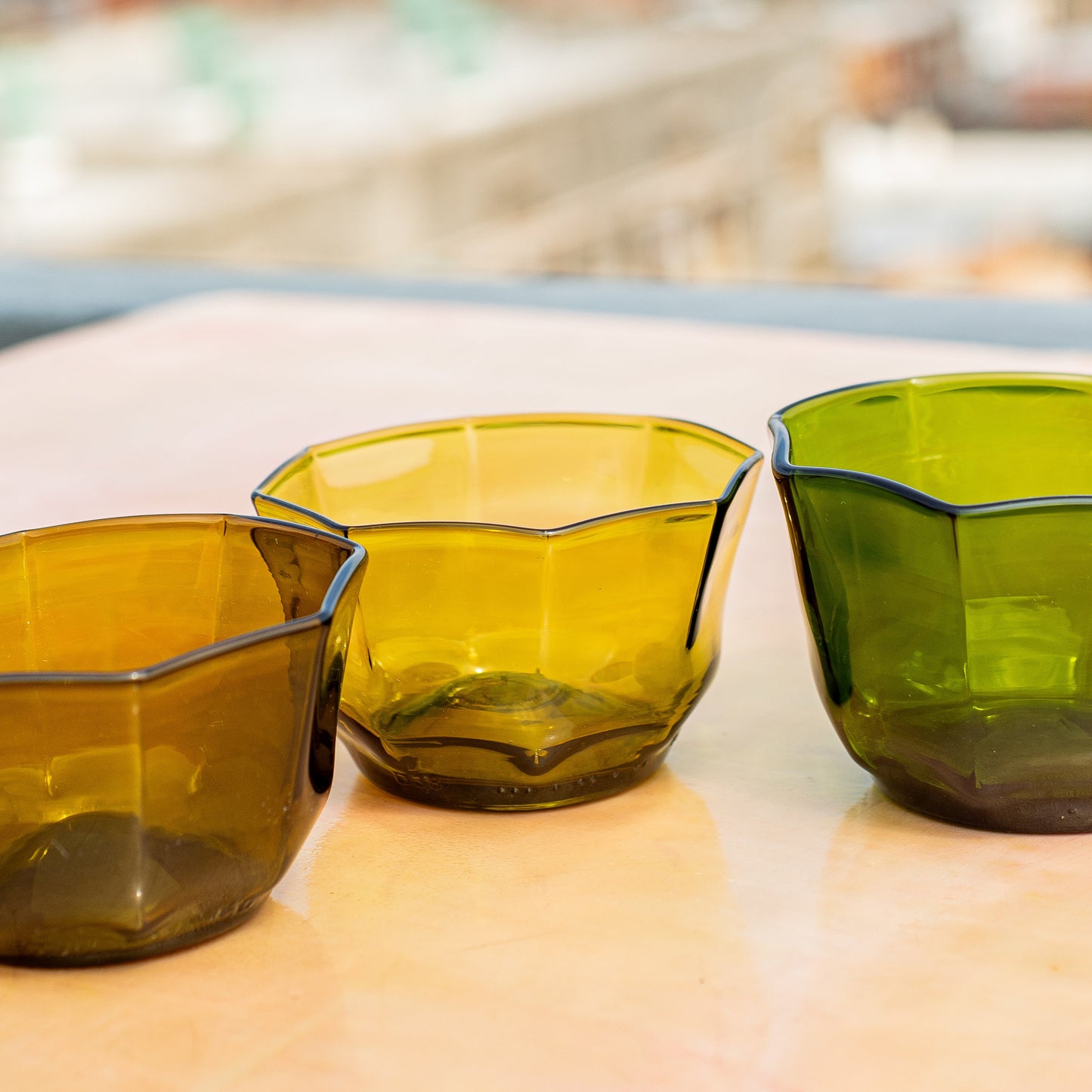 Earth Tone Snack Bowl Trio