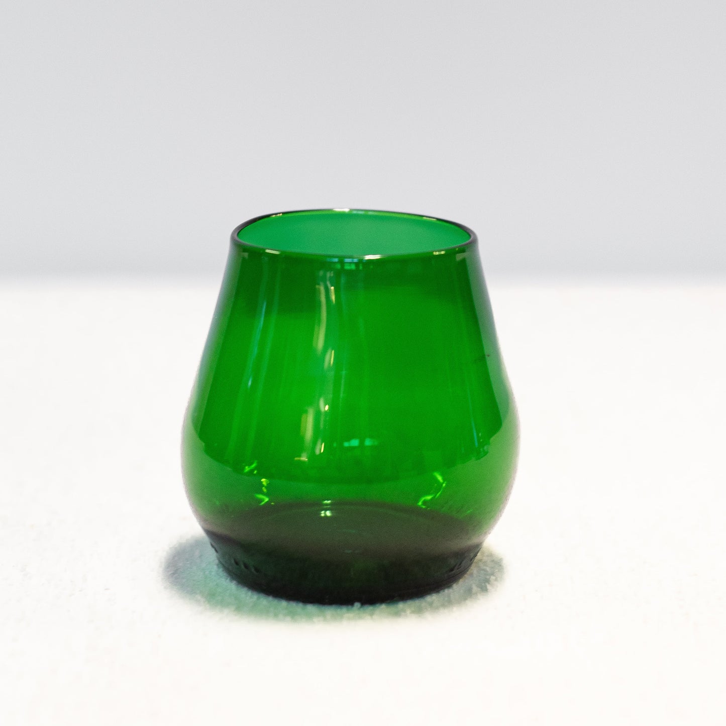 green short glass