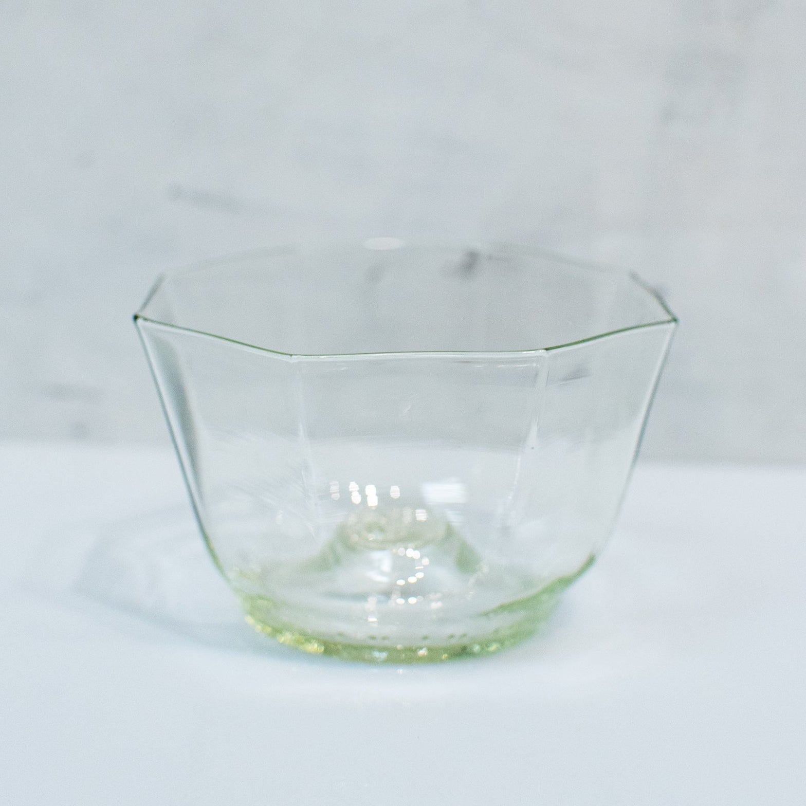 clear snack bowl